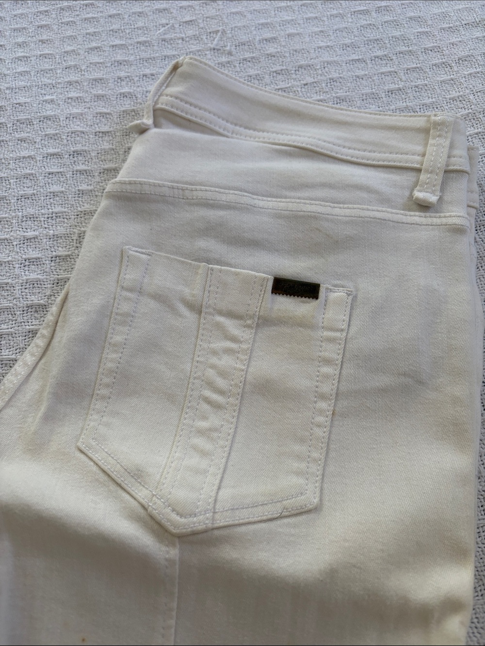 Burberry Women's White Skinny Jean